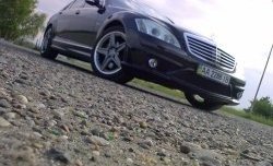 8 649 р. Передний бампер AMG Mercedes-Benz S class W221 (2006-2013) (Неокрашенный)  с доставкой в г. Тамбов. Увеличить фотографию 3