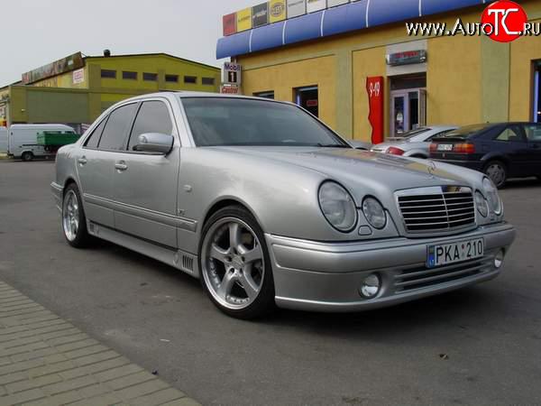 8 149 р. Передний бампер Lorinzer Mercedes-Benz E-Class W210 дорестайлинг универсал (1996-1999) (Дорестайлинг, Неокрашенный)  с доставкой в г. Тамбов