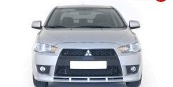 22 899 р. Передний бампер Standart Plus Mitsubishi Lancer 10 седан дорестайлинг (2007-2010) (Неокрашенный)  с доставкой в г. Тамбов. Увеличить фотографию 2