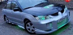 6 699 р. Передний бампер OS Mitsubishi Lancer 9 1-ый рестайлинг универсал (2003-2005)  с доставкой в г. Тамбов. Увеличить фотографию 2