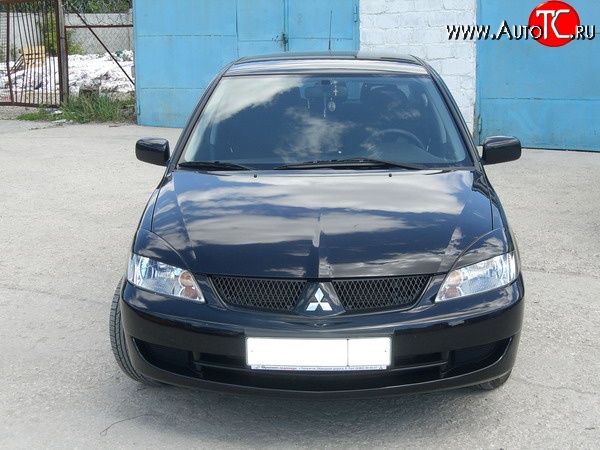 849 р. Комплект широких ресничек Evo V2 Mitsubishi Lancer 9 1-ый рестайлинг универсал (2003-2005) (Неокрашенные)  с доставкой в г. Тамбов