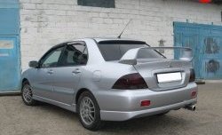 8 299 р. Спойлер в стиле Evo var №2 (средний) Mitsubishi Lancer 9 2-ой рестайлинг седан (2005-2009) (Неокрашенный)  с доставкой в г. Тамбов. Увеличить фотографию 3