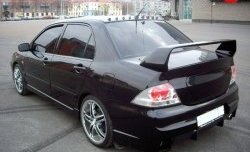 8 299 р. Спойлер в стиле Evo var №2 (средний) Mitsubishi Lancer 9 2-ой рестайлинг седан (2005-2009) (Неокрашенный)  с доставкой в г. Тамбов. Увеличить фотографию 4