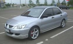 5 999 р. Пороги накладки EGR Mitsubishi Lancer 9 1-ый рестайлинг седан (2003-2005) (Неокрашенные)  с доставкой в г. Тамбов. Увеличить фотографию 4