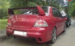 21 999 р. Крышка багажника Evo Mitsubishi Lancer 9 1-ый рестайлинг седан (2003-2005) (Неокрашенная)  с доставкой в г. Тамбов. Увеличить фотографию 3