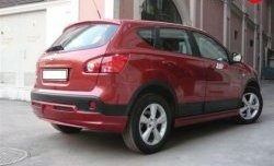 2 089 р. Пороги накладки Городская Легенда Nissan Qashqai 1 J10 рестайлинг (2010-2013) (Неокрашенные)  с доставкой в г. Тамбов. Увеличить фотографию 2