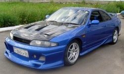 17 249 р. Пластиковый капот DoLuck Nissan Skyline R33 (1993-1998) (Неокрашенный)  с доставкой в г. Тамбов. Увеличить фотографию 3