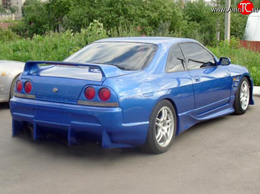 9 999 р. Задний бампер DoLuck Nissan Skyline R33 (1993-1998) (Неокрашенный)  с доставкой в г. Тамбов