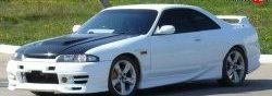 10 549 р. Передний бампер Drift style Nissan Skyline R33 (1993-1998) (Неокрашенный)  с доставкой в г. Тамбов. Увеличить фотографию 1