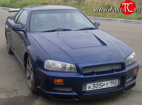 9 549 р. Передний бампер GTR Nissan Skyline R33 (1993-1998) (Неокрашенный)  с доставкой в г. Тамбов