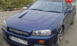 9 549 р. Передний бампер GTR Nissan Skyline R33 (1993-1998) (Неокрашенный)  с доставкой в г. Тамбов. Увеличить фотографию 2