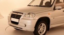 1 999 р. Пороги накладки Памир Chevrolet Niva 2123 дорестайлинг (2002-2008) (Неокрашенные)  с доставкой в г. Тамбов. Увеличить фотографию 2