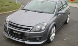 5 999 р. Решётка радиатора Luxemaul  Opel Astra  H (2004-2007) хэтчбек 5дв дорестайлинг (Неокрашенная)  с доставкой в г. Тамбов. Увеличить фотографию 2