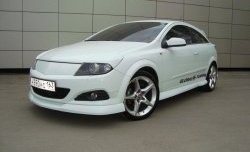 4 499 р. Глухая решётка радиатора Global Tuning  Opel Astra  H GTC (2004-2009) хэтчбек 3 дв. дорестайлинг, хэтчбек 3 дв. рестайлинг (Неокрашенная)  с доставкой в г. Тамбов. Увеличить фотографию 1