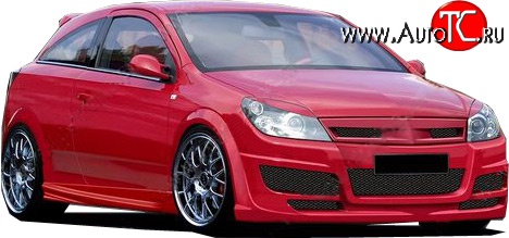 3 649 р. Решётка радиатора Sport (дорестайлинг) Opel Astra H седан дорестайлинг (2004-2007)  с доставкой в г. Тамбов