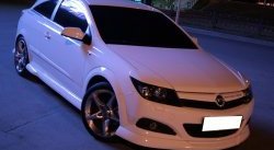 Накладка переднего бампера Global Tuning Opel Astra H GTC хэтчбек 3 дв. дорестайлинг (2004-2007)