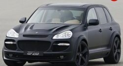 27 649 р. Пластиковый капот GEMBALLA GT650 Porsche Cayenne 955 (2002-2006) (Неокрашенный)  с доставкой в г. Тамбов. Увеличить фотографию 2