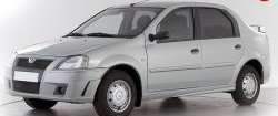 4 249 р. Передний бампер Классик 2 Renault Logan 1 дорестайлинг (2004-2010) (Неокрашенный)  с доставкой в г. Тамбов. Увеличить фотографию 2