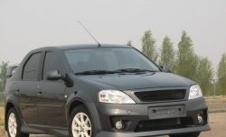 4 699 р. Пороги накладки Power DM 2  Renault Logan  1 (2010-2016) рестайлинг (Неокрашенные)  с доставкой в г. Тамбов. Увеличить фотографию 2