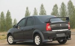 6 499 р. Спойлер Power DM 2 Renault Logan 1 рестайлинг (2010-2016) (Неокрашенный)  с доставкой в г. Тамбов. Увеличить фотографию 1