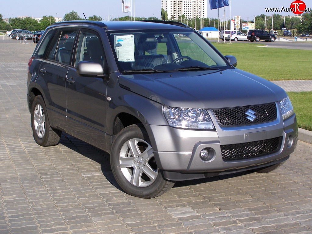 13 199 р. Передний бампер Standart Suzuki Grand Vitara JT 5 дверей дорестайлинг (2005-2008)  с доставкой в г. Тамбов