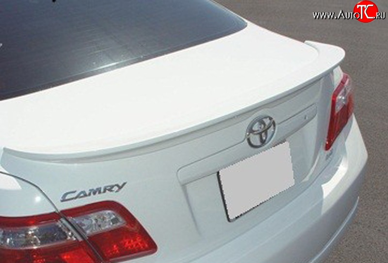 3 689 р. Спойлер Sport Toyota Camry XV40 рестайлинг (2009-2011) (Неокрашенный)  с доставкой в г. Тамбов