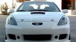 8 899 р. Передний бампер Buddy Club Toyota Celica T230 (1999-2006)  с доставкой в г. Тамбов. Увеличить фотографию 2