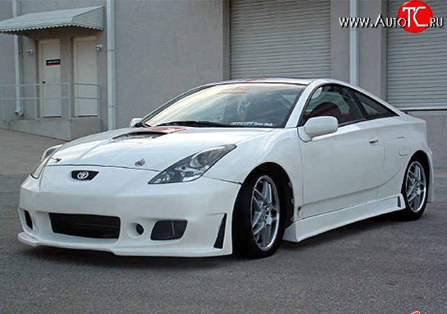 4 449 р. Пороги накладки Buddy Club Toyota Celica T230 (1999-2006)  с доставкой в г. Тамбов