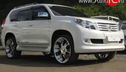 23 899 р. Передний бампер ELFORD Toyota Land Cruiser Prado J150 дорестайлинг (2009-2013) (Неокрашенный)  с доставкой в г. Тамбов. Увеличить фотографию 2