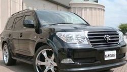 27 649 р. Передний бампер ELFORD Toyota Land Cruiser 200 дорестайлинг (2007-2012) (Неокрашенный)  с доставкой в г. Тамбов. Увеличить фотографию 2