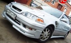 3 649 р. Накладка Concept на передний бампер Toyota Mark 2 X100 седан (1996-2000) (Неокрашенная)  с доставкой в г. Тамбов. Увеличить фотографию 3