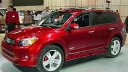 9 599 р. Пороги накладки ORIGINAL Toyota RAV4 XA305 5 дв. дорестайлинг (2005-2009) (Неокрашенные)  с доставкой в г. Тамбов. Увеличить фотографию 1