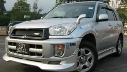 8 949 р. Пороги накладки Sport Toyota RAV4 CA20 5 дв. дорестайлинг (2000-2003) (Неокрашенные)  с доставкой в г. Тамбов. Увеличить фотографию 2