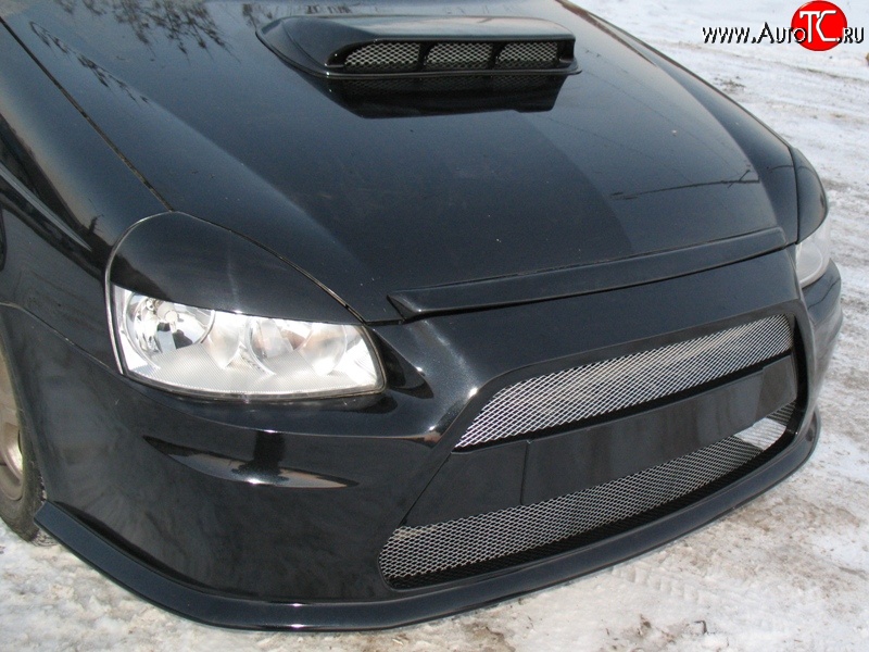 1 429 р. Воздухозаборник Миллер на капот Toyota Wish XE10 дорестайлинг (2003-2005) (Неокрашенный)  с доставкой в г. Тамбов