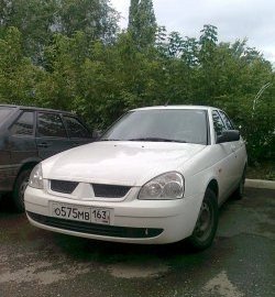 Решётка радиатора Car.t MMC Style Лада Приора 2172 хэтчбек дорестайлинг (2008-2014)