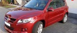 869 р. Накладки на фары CT Volkswagen Tiguan NF дорестайлинг (2006-2011) (Неокрашенные)  с доставкой в г. Тамбов. Увеличить фотографию 3