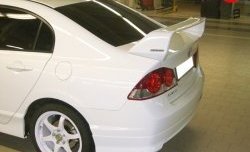 10 699 р. Антикрыло Mugen  Honda Civic  FD (2005-2011) седан дорестайлинг, седан рестайлинг (Неокрашенный)  с доставкой в г. Тамбов. Увеличить фотографию 5