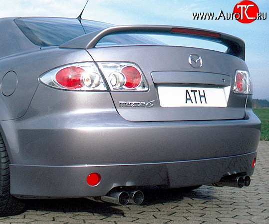 5 949 р. Спойлер ATH Mazda 6 GG седан дорестайлинг (2002-2005) (Неокрашенный)  с доставкой в г. Тамбов