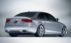 19 899 р. Накладка на задний бампер ABT Audi A4 B8 дорестайлинг, седан (2007-2011)  с доставкой в г. Тамбов. Увеличить фотографию 1