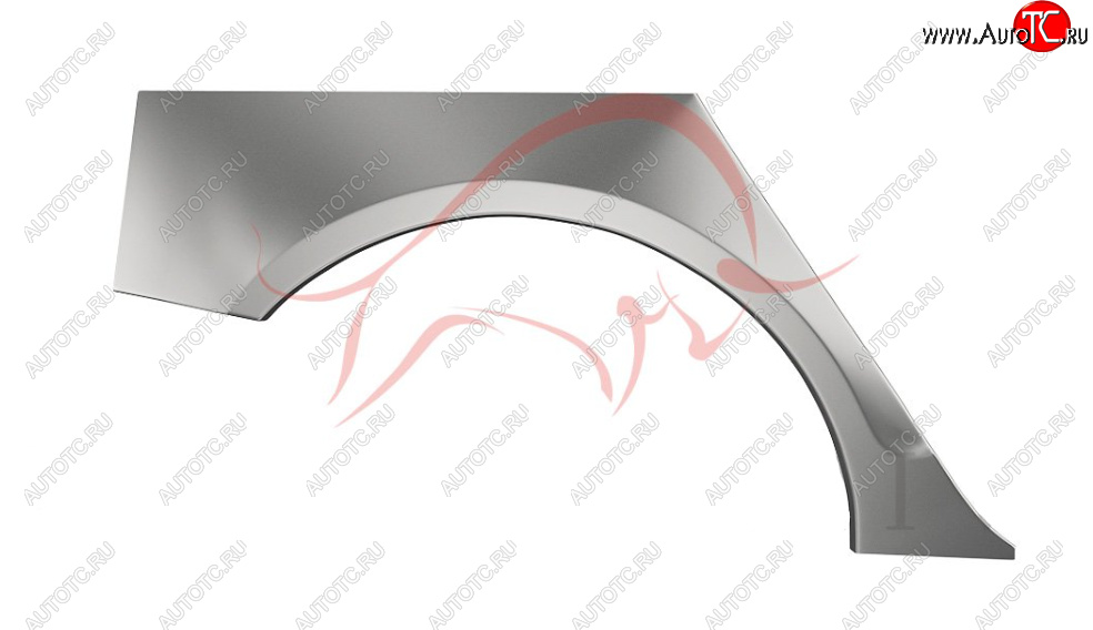 2 199 р. Правая задняя ремонтная арка (внешняя) Wisentbull  Audi A4  B8 (2007-2015) дорестайлинг, седан, дорестайлинг, универсал, рестайлинг, седан, рестайлинг, универсал  с доставкой в г. Тамбов