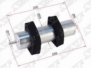 Топливный фильтр SAT (A4 / A5 2.0 / 3.0TDi 07- / A6 / A7 2.0 / 3.0 11-14 / A8 3.0 / 4.2 10- / Q5 2.0 / 3.0 08- / Q7 3.0) Audi A6 C7 дорестайлинг, седан (2010-2014)