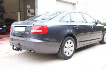 22 699 р. Фаркоп Aragon Audi A6 C6 дорестайлинг, седан (2004-2008) (шар S)  с доставкой в г. Тамбов. Увеличить фотографию 3