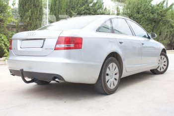 42 749 р. Фаркоп Aragon. (шар V) Audi A6 C6 дорестайлинг, седан (2004-2008)  с доставкой в г. Тамбов. Увеличить фотографию 2