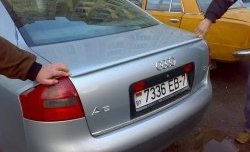 2 399 р. Лип-спойлер Борман Audi A6 C5 дорестайлинг, седан (1997-2001)  с доставкой в г. Тамбов. Увеличить фотографию 2