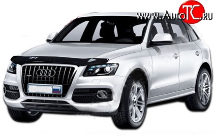 639 р. Дефлектор капота NovLine Audi Q5 8R дорестайлинг (2008-2012)  с доставкой в г. Тамбов