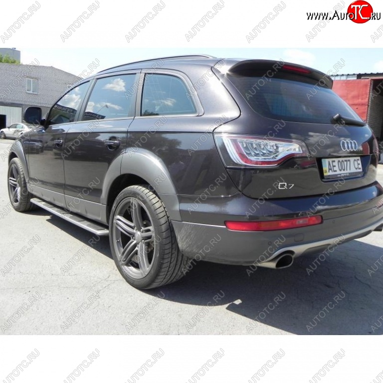 14 099 р. Накладки на колёсные арки NOBLE DESIGN Audi Q7 4L дорестайлинг (2005-2009) (Неокрашенные)  с доставкой в г. Тамбов