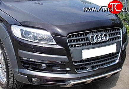 3 089 р. Дефлектор капота NovLine Audi Q7 4L дорестайлинг (2005-2009)  с доставкой в г. Тамбов