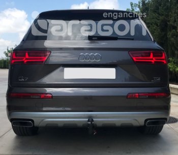 22 699 р. Фаркоп Aragon Audi Q8 4MN (2018-2022) (тип шара: V)  с доставкой в г. Тамбов. Увеличить фотографию 5