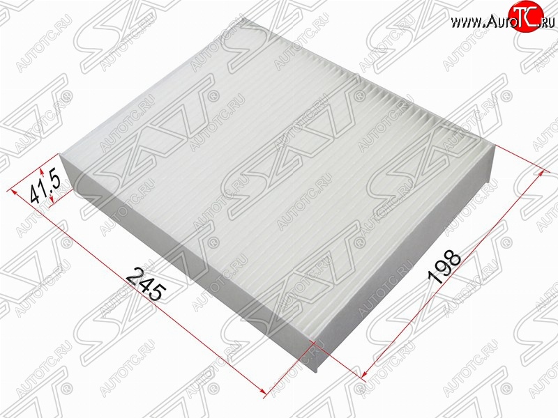 299 р. Фильтр салонный SAT (245х198х41.5 mm)  BMW 1 серия ( F21,  F20) - 4 серия  F32  с доставкой в г. Тамбов