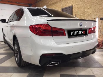 7 999 р. Спойлер багажника M-Performance BMW 5 серия G30 дорестайлинг, седан (2016-2020) (черный глянцевый)  с доставкой в г. Тамбов. Увеличить фотографию 4